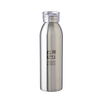 Bouteille en acier inoxydable recyclé avec bouchon et sangle 650ml