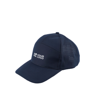 Casquette en polyester avec trous d’aération à l’arrière