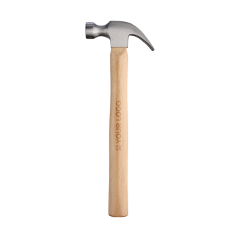 Marteau avec corps en bois de hêtre et tête en acier