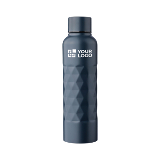 Gourde en acier inoxydable avec texture géométrique 800ml