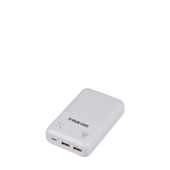 Batterie externe en plastique recyclé avec charge rapide 20 000 mAh