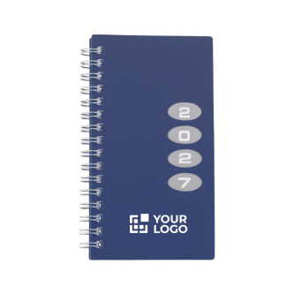 Agenda de poche avec vue hebdomadaire et certification FSC®