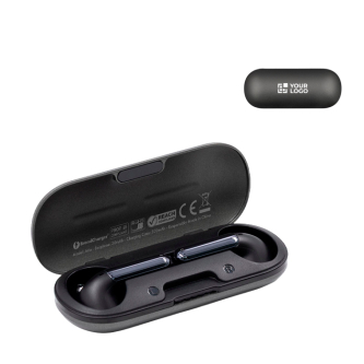 Écouteurs sans fil BrandCharger avec boîtier USB-C