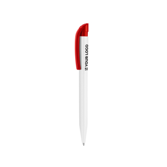 Stylo Stilolinea S45 en plastique avec bouton poussoir et encre bleue