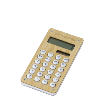 Calculatrice de bureau avec panneau solaire et jeu au dos