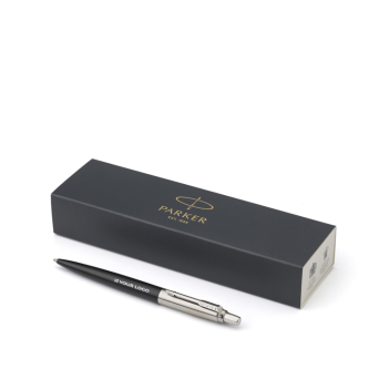 Stylo en acier inoxydable Parker Jotter Core, encre bleue