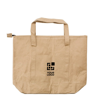 Sac isotherme en papier laminé avec intérieur en aluminium