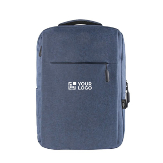 Sac à dos pour ordinateur portable et sangle avec zone d'impression