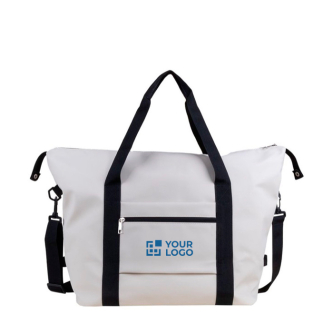Sac en similicuir pour voyage avec sangle pour trolley