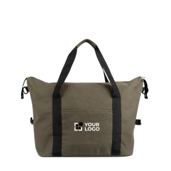 Sac en toile RPET idéal pour être transporté sur un trolley 460 g/m2