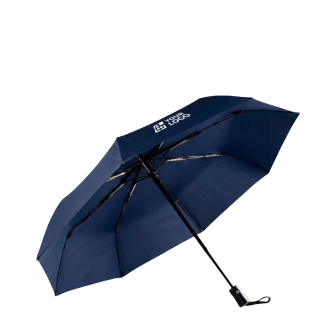 Parapluie pliable en RPET pongee à ouverture auto Ø98 cm