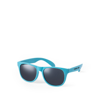 Lunettes de soleil en paille de blé avec verres noirs UV400
