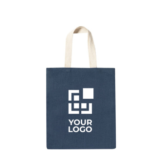 Sac en jute avec anses en coton 240 g/m2
