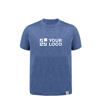 T-shirt promotionnel enfant coton recyclé et RPET 150 g/m² avec zone d'impression