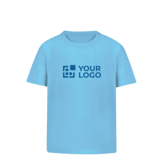 T-shirt enfant en 100% coton peigné Ring Spun 160 g/m² avec zone d'impression