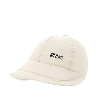 Casquette en polyester à 6 panneaux avec large visière