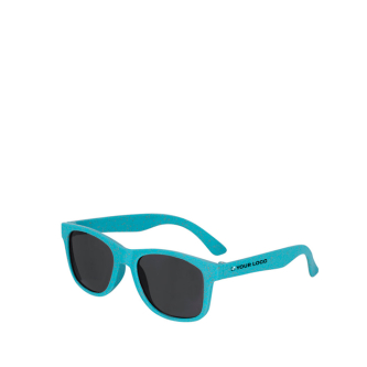 Lunettes de soleil pour enfants en fibre de blé avec verres noirs