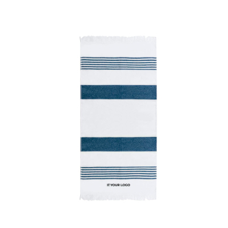 Serviette SEAQUAL en coton et polyester recyclé 300 g/m² 100 x 170 cm