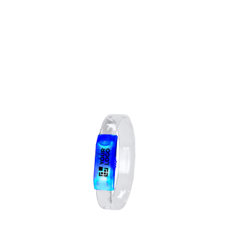 Bracelet événementiel avec lumières LED et interrupteur on/off