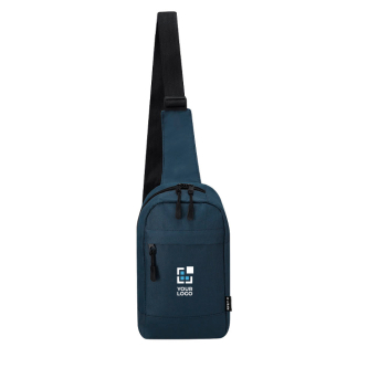 Sac bandoulière en RPET avec sangle de transport ajustable