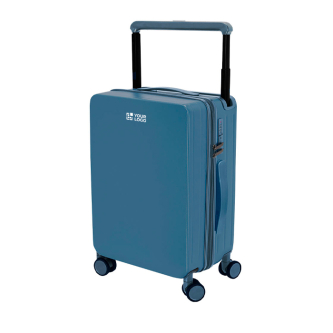 Valise rigide avec porte-gobelet et support pour tablette