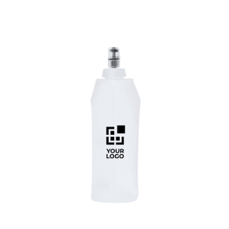 Bouteille pliable finition mate avec bouchon doseur 250 ml