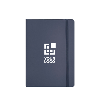 Carnet A5 ligné à couverture souple en cuir synthétique recyclé