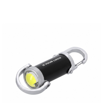 Lampe torche rechargeable avec mousqueton et 7 modes d’éclairage