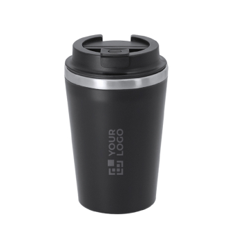 Gobelet isotherme à emporter en inox avec couvercle hermétique 350ml