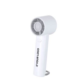 Ventilateur portable avec mousqueton, support et 3 vitesses
