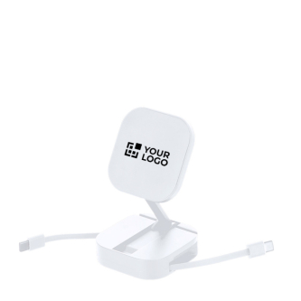 Câble de charge 2 en 1 en plastique avec support magnétique 60 W