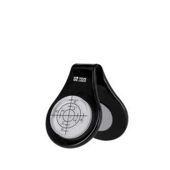 Marque-balle niveleur de golf avec clip magnétique compact