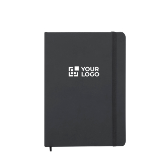 Carnet A5 à couverture rigide en similicuir avec pages à points
