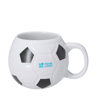 Mug en céramique en forme de ballon de football 440 ml