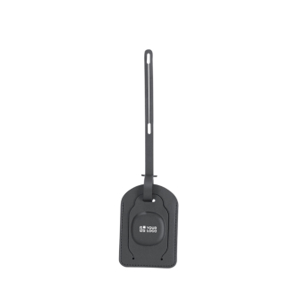 Identifiant de bagages en similicuir avec localisateur intelligent