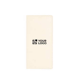 Carnet A5 à couverture rigide avec poche intérieure, pages lignées