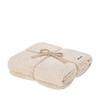 Plaid en polyester à motif losanges pour canapé 240 g/m²