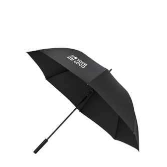 Parapluie automatique coupe-vent en polyester pongé avec housse Ø130