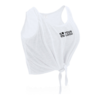 Débardeur personnalisable femmes 130g/m2 couleur noir