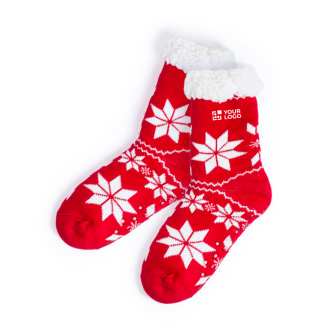 Chaussettes antidérapantes personnalisées de Noël