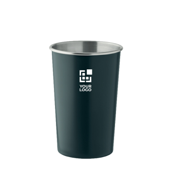 Gobelet réutilisable en acier inoxydable recyclé, capacité 350 ml