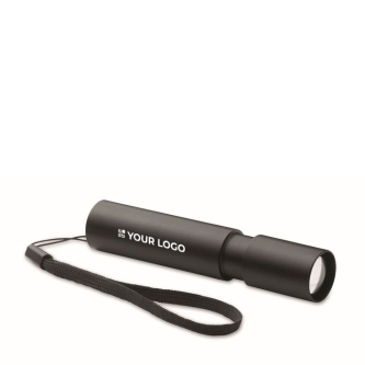 Lampe torche rechargeable avec 3 niveaux de luminosité et zoom
