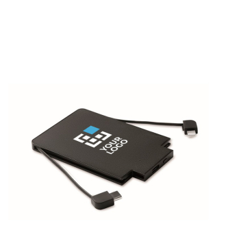 Batterie externe magnétique avec câbles intégrés 2 500 mAh