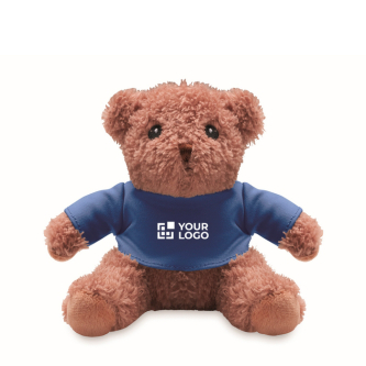Ours en peluche avec t-shirt coloré personnalisable