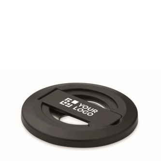 Support magnétique circulaire pour iPhone® avec décapsuleur inclus