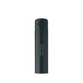 Gourde en acier inoxydable anti-fuite avec ouverture pression 300ml