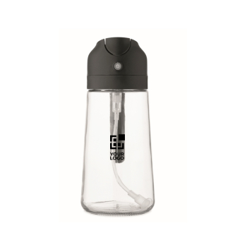 Distributeur d’huile 2 en 1 en verre avec couvercle 450ml