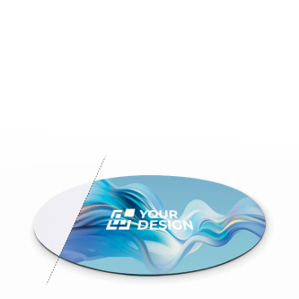 Tapis de souris en polyester antidérapant 21 cm