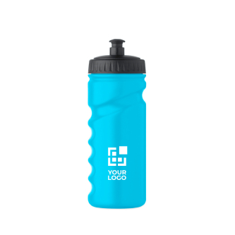 Gourde de sport anti-fuite en plastique avec bonne prise en main 500ml