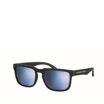 Lunettes de soleil UV400 avec verres miroir et monture mate